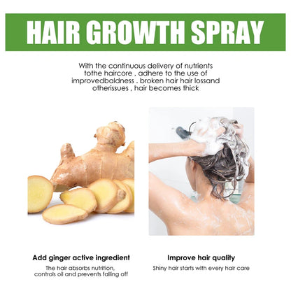 Hair Growth & Repair Spray - Nourishing Root & Scalp Treatment